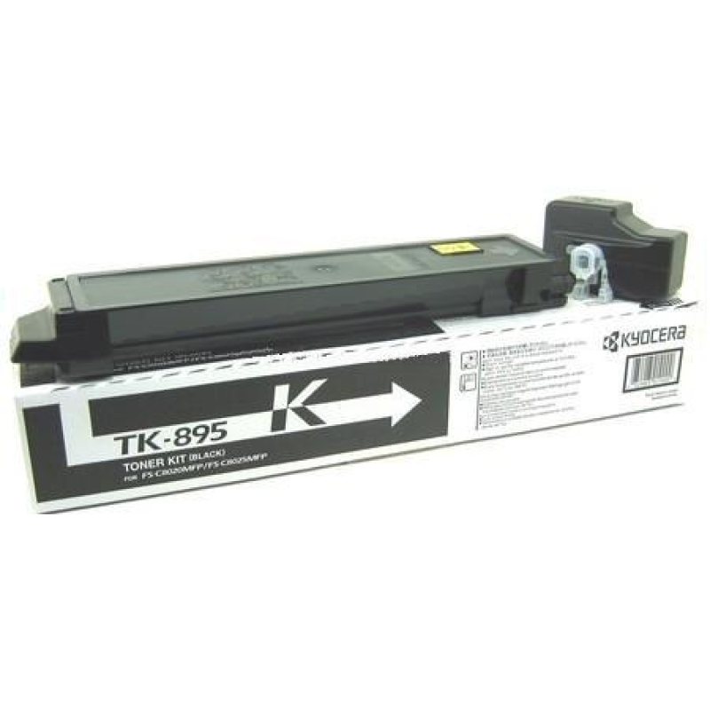 Kyocera TK-895K — оригінальний тонер картридж, 1T02K00NL0 Kyocera TK-895K — оригінальний тонер картридж, 1T02K00NL0