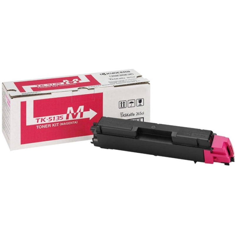 Kyocera TK-5135M, 1T02PABNL0 — оригінальний тонер картридж Kyocera TK-5135M, 1T02PABNL0 — оригінальний тонер картридж