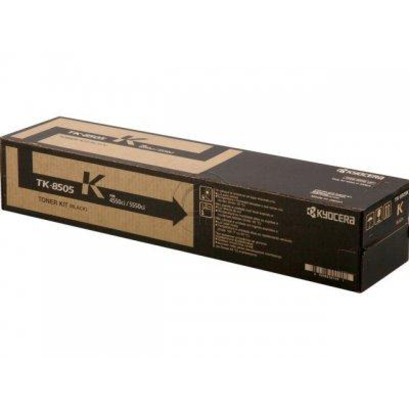 Kyocera TK-8505K — оригінальний тонер картридж, 1T02LC0NLC Kyocera TK-8505K — оригінальний тонер картридж, 1T02LC0NLC