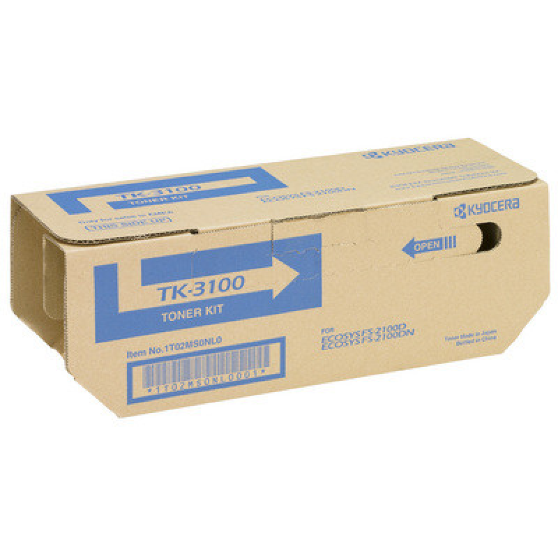 Kyocera TK-3100, 1T02MS0NL0 — оригінальний тонер картридж Kyocera TK-3100, 1T02MS0NL0 — оригінальний тонер картридж