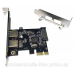 PCI-E Контролер USB3.0 (2ext. Molex) Low Profile Bracket, чіпсет ASM1042, RTL (B00876)