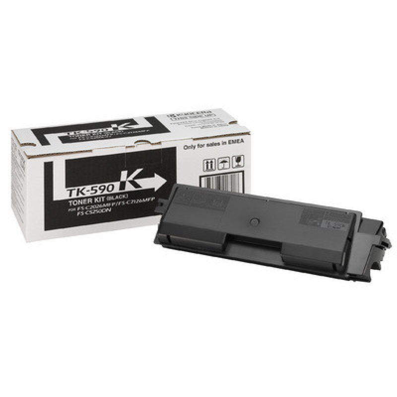 Kyocera TK-590K 1T02KV0NL0 — оригінальний тонер картридж Kyocera TK-590K 1T02KV0NL0 — оригінальний тонер картридж