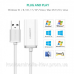 Звукова карта USB AUX jack, TRRS (Mic & Ear), ALC4042 Ugreen Біла US206 (30712)