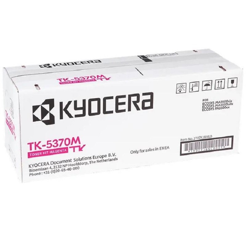 Kyocera TK-5370M 1T02YJBNL0 — для Ecosys PA3500cx, MA3500cix, MA3500cifx Kyocera TK-5370M 1T02YJBNL0 — для Ecosys PA3500cx, MA3500cix, MA3500cifx