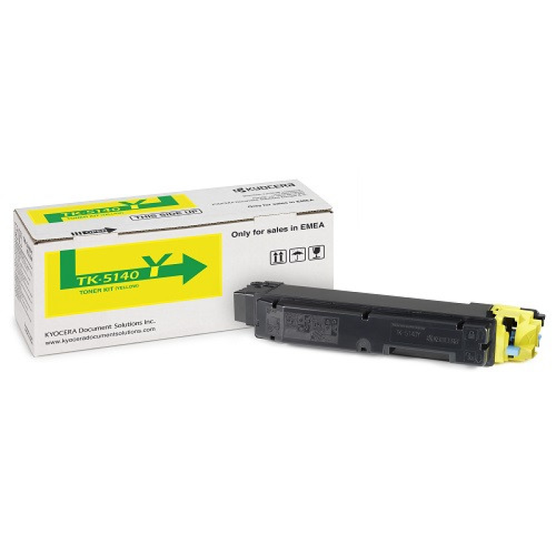 Kyocera TK-5140Y, 1T02NRANL0 — оригінальний тонер картридж