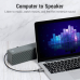 Звукова плата USB Vention Audio USB — 1х3,5 мм jack 4pin Metal (OMTP-CTIA) (CDLH0)