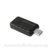 Звукова плата USB, Virtual 8.1 Channel чорний, RTL (B00226)