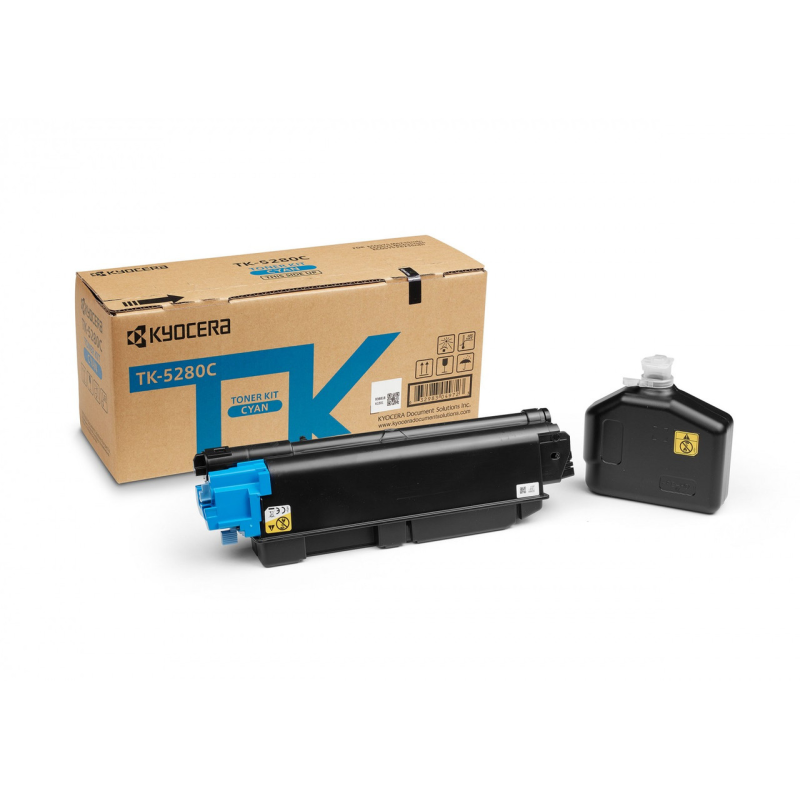 Kyocera TK-5280C 1T02TWCNL0 — оригінальний тонер картридж Kyocera TK-5280C 1T02TWCNL0 — оригінальний тонер картридж