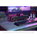 Акустична система 2.0 HP DHE-6002, 3,5мм + USB, 6Вт, Sound Bar LED RGB (DHE-6002)