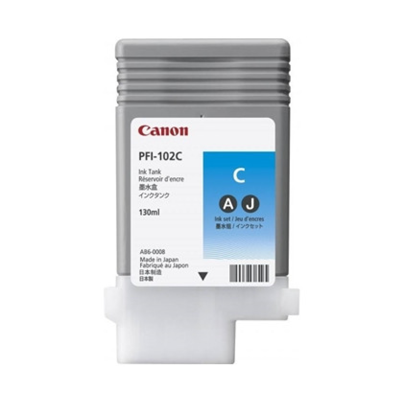 Canon PFI-102C Cyan (0896B001AA)