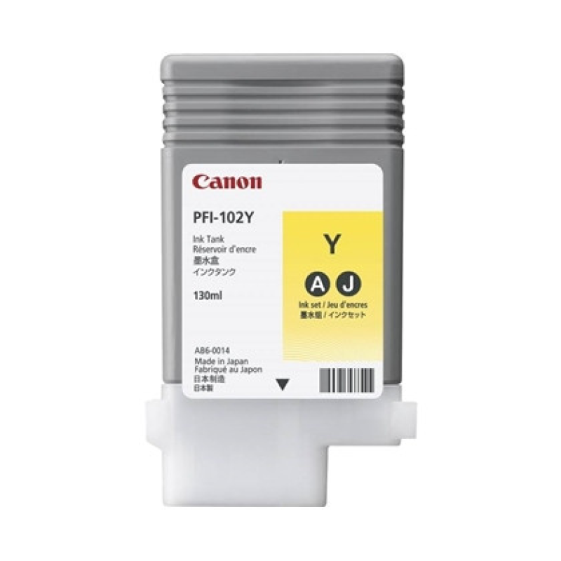 Canon PFI-102Y Yellow (0898B001AA)