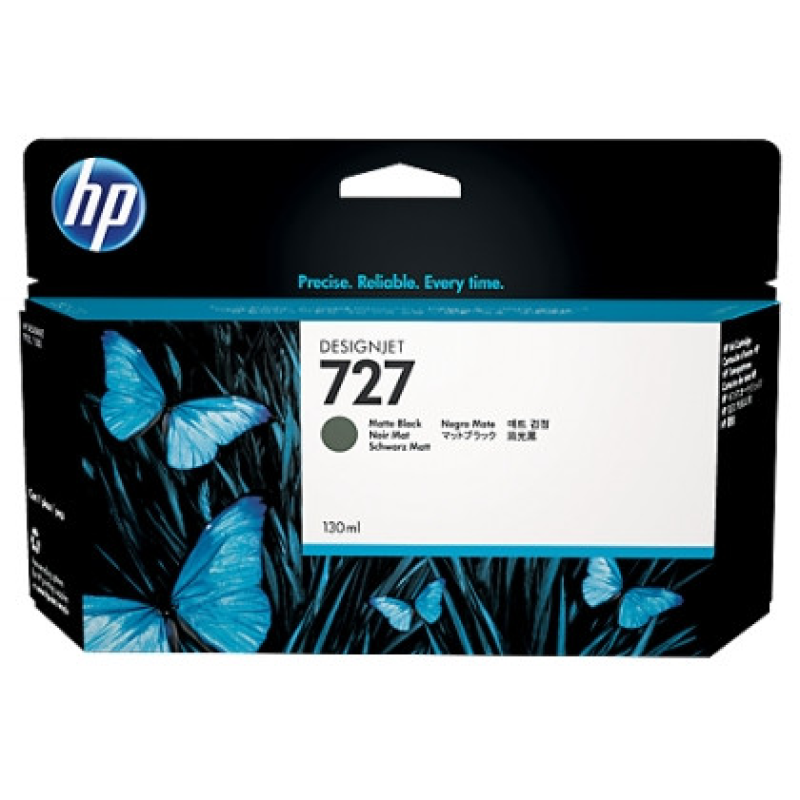 HP 727 DesignJet T1500/T920 Matte Black, 130 ml (B3P22A)
