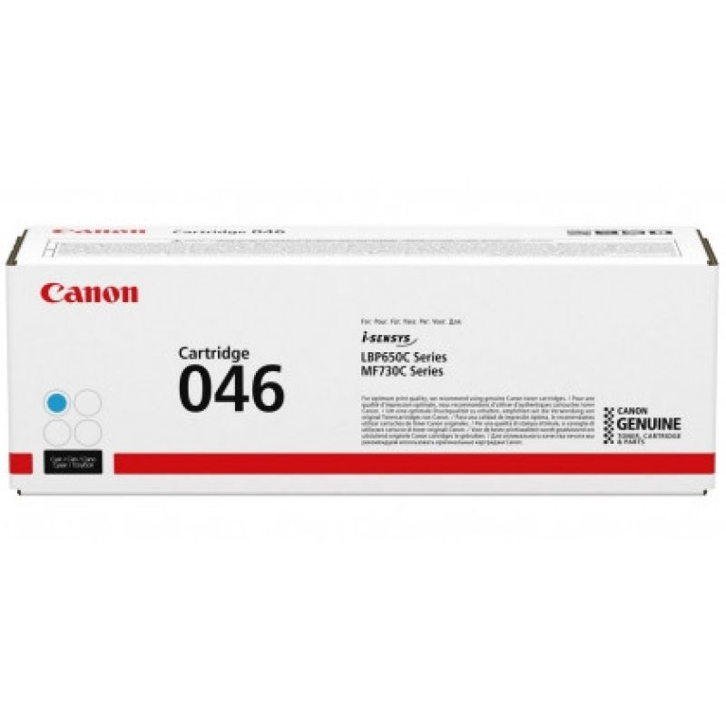 Canon 046 Cyan лазерний картридж (1249C002AA)
