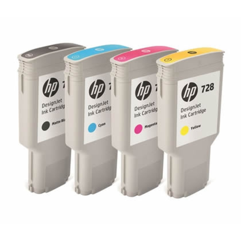 HP 728 DesignJet Cyan, 300 ml (F9K17A)