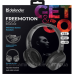Навушники з мікрофоном Defender FreeMotion B555 Bluetooth, чорні (63555)