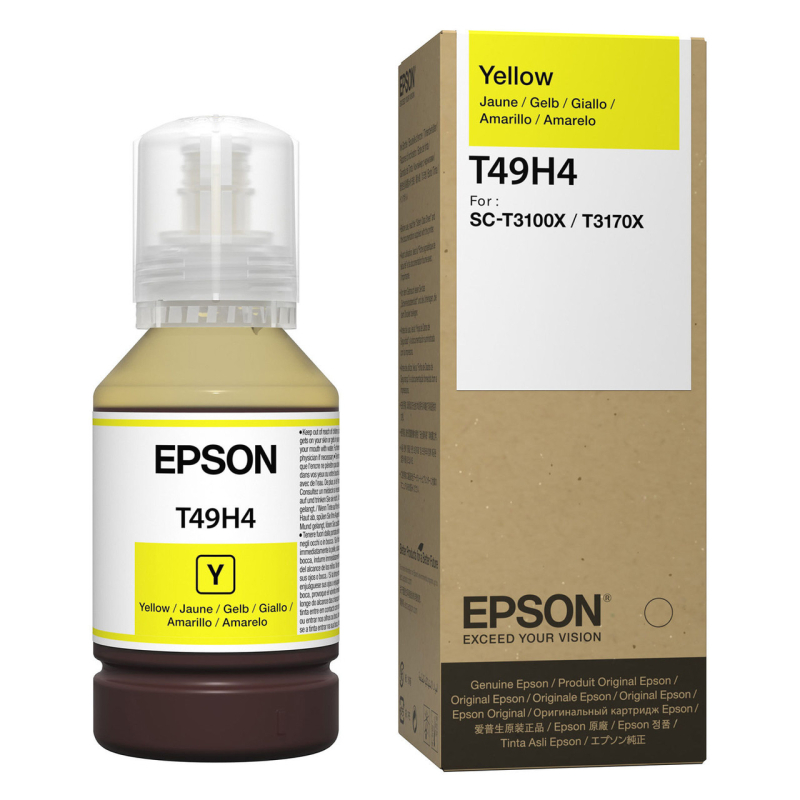 Epson SureColor SC-T3100X T49H4 Контейнер з жовтим чорнилом C13T49H400 Epson SureColor SC-T3100X T49H4 Контейнер з жовтим чорнилом C13T49H400