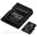 Memory card Secure Digital Micro128GB Kingston Canvas Select Plus SDXC UHS-1 U1 V10 A1 Class 10, Ret