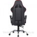 Крісло ігрове Defender Pilot, 60мм поліуретан, Black/Red (64354)