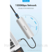 Док-станція USB3.1 Type-C --> HDMI/USB 3.0x2/RJ45/USB-C/SD/TF/TRRS 3.5mm/PD 100W Hub 9-in-1 Vention (TOMHB)