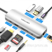 Док-станція USB3.1 Type-C --> HDMI/USB 3.0x2/RJ45/USB-C/SD/TF/TRRS 3.5mm/PD 100W Hub 9-in-1 Vention (TOMHB)