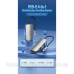 Док-станція USB3.1 Type-C --> HDMI/VGA/USB 3.0/PD 100W Hub 4-in-1 Vention (TOAHB)
