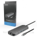 Док-станція USB3.2 Type-C --> HDMI/USB 3.2x2/RJ45/USB-C/SD/TF/PD 80W/Audio 9-in-1 DSC-901 CHIEFTEC (DSC-901)