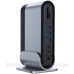 Док-станція USB3.2 Type-C-->2xHDMI/2xDP/2xUSB-C/100W + БЖ 16