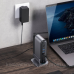 Док-станція USB3.2 Type-C-->3xHDMI/2xUSB-C/5xUSB/ 100W + БЖ 16 in 1  (CAHUB-DG0G)