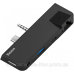 Док-станція USB3.1 Type-C+3.5mm --> USB 3.0/RJ45/Type-C/3.5mm Чорна Baseus for Surface Go (CAHUB-FG01)
