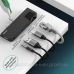 Док-станція USB3.1 Type-C+3.5mm --> USB 3.0/RJ45/Type-C/3.5mm Чорна Baseus for Surface Go (CAHUB-FG01)