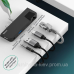 Док-станція USB3.1 Type-C+3.5mm --> USB 3.0/RJ45/Type-C/3.5mm Чорна Baseus for Surface Go (CAHUB-FG01)