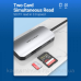 Хаб USB 3.1 Type-C -> 3хUSB 3.0/SD/TF/PD 100W 6-in-1 Vention (TNHHB)