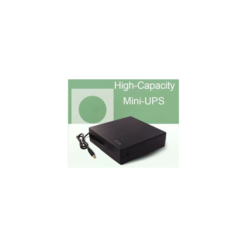 ПРИСТРІЙ БЕЗПЕРЕБІЙНОГО ЖИВЛЕННЯ RCI 88,8WH З ФУНКЦІЄЮ UPS 12V/3A (INP DC-FEMALE 5,5X2,1MM; OUT DC-MALE 5,5X2,1) (30WB-D2)