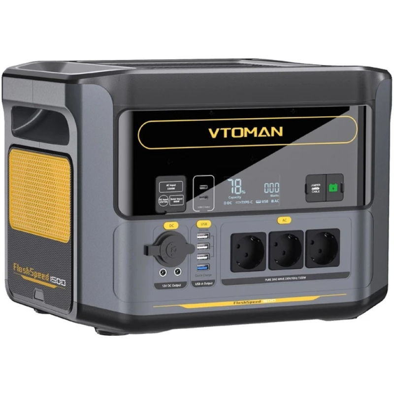 Портативна електростанція VTOMAN Jump 1500X - 1500 Вт