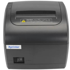 Друкарка чеків Xprinter XP-Q838L (термодрук, 230 мм/с, стрічка 80 мм, USB+Lan, авторізак, чорний) (XP-Q838L)