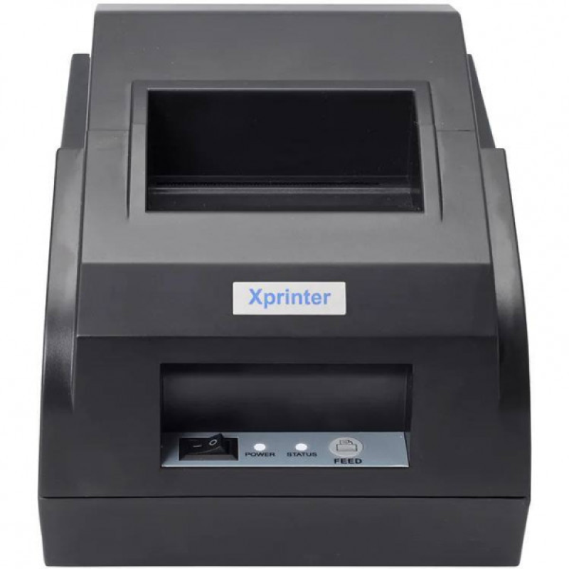 Друкарка чеків Xprinter XP-58IIZ (термодрук, 90 мм/с, стрічка 58 мм, USB, чорний) (XP-58IIZ) Друкарка чеків Xprinter XP-58IIZ (термодрук, 90 мм/с, стрічка 58 мм, USB, чорний) (XP-58IIZ)