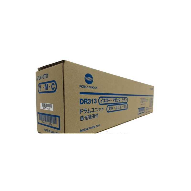 Фотоциліндр DR313 A7U40TD кольоровий Konica Minolta bizhub C258 / C308 / C368 / C458 / C558 / C658