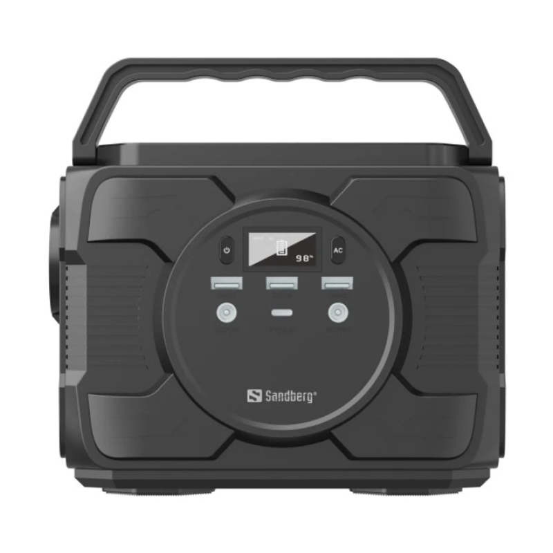 Зарядна станція Sandberg AC 200 (173 Вт/г) 200W, Type-C in/out 100W, Li-ion, ліхтарик 4Вт Зарядна станція Sandberg AC 200 (173 Вт/г) 200W, Type-C in/out 100W, Li-ion, ліхтарик 4Вт