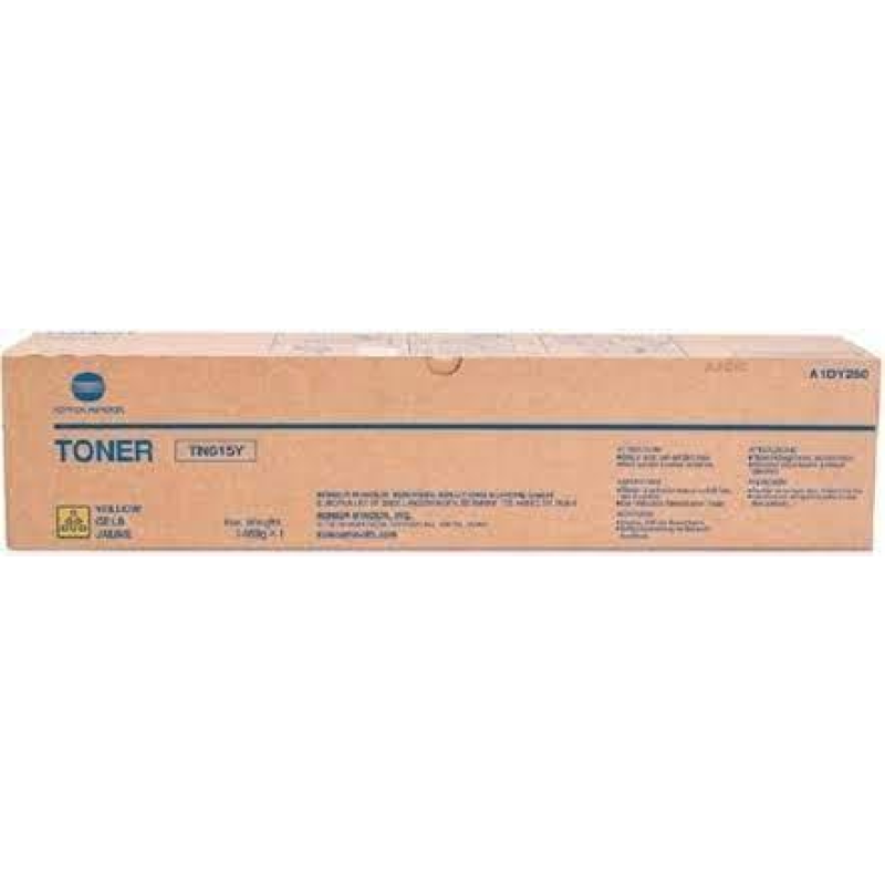 Тонер TN615 Y Konica Minolta bizhub C8000 (A1DY250, TN-615 yellow)