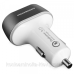Автозарядка 3xUSB (3xUSB-A) QC3.0 2.4A біла Modecom (ZT-MC-CU3-05)