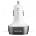 Автозарядка 3xUSB (3xUSB-A) QC3.0 2.4A біла Modecom (ZT-MC-CU3-05)