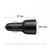 Автозарядка 3xUSB 69W (USB-C+USB-A) QC 3.0 Чорна (CD239) UGREEN (20467)