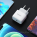 Зарядний пристрій 1xUSB 20W (USB С QC4.0+/PD3.0) Mini Charger White CD241 Ugreen (10220)