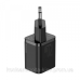 Зарядний пристрій 1xUSB 20W (USB-C) + Cable Type-C Чорний Baseus (TZCCSUP-B01)