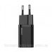 Зарядний пристрій 1xUSB 20W (USB-C) + Cable Type-C Чорний Baseus (TZCCSUP-B01)
