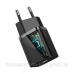 Зарядний пристрій 1xUSB 20W (USB-C) + Cable Type-C Чорний Baseus (TZCCSUP-B01)