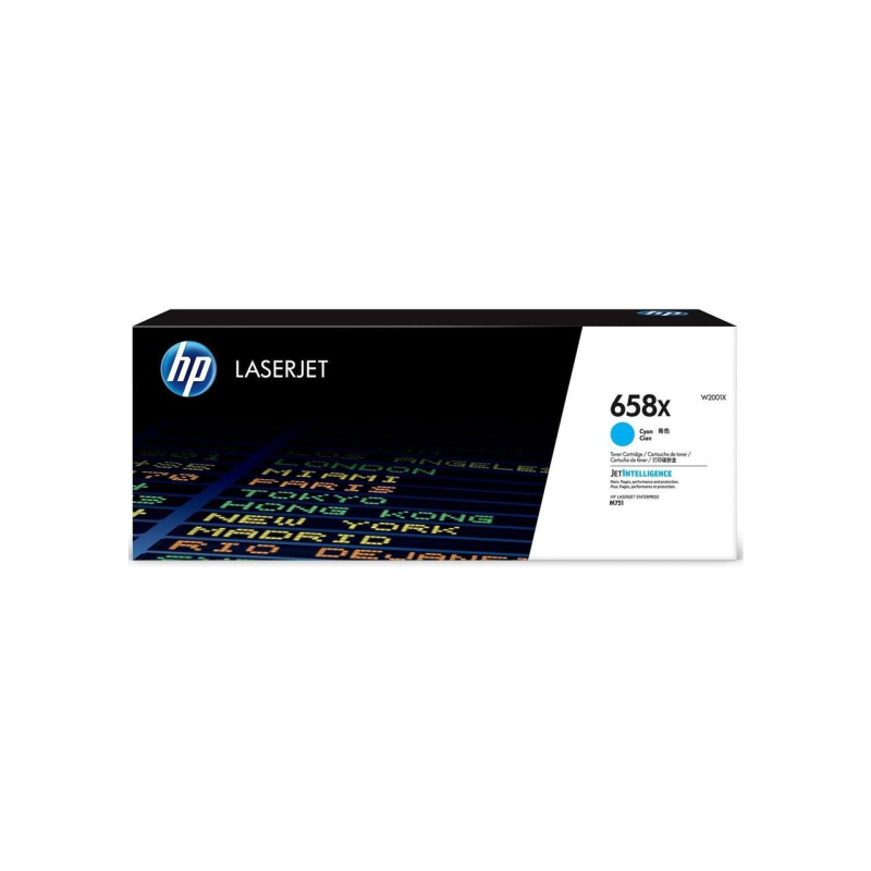 Картридж HP CLJ 658X Enterprise M751n/M751dn 28K Cyan (W2001X)