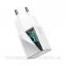 Зарядний пристрій 1xUSB 20W (USB-C) + Cable Type-C Білий Baseus (TZCCSUP-B02)