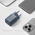 Зарядний пристрій 1xUSB 20W (USB-C) + Cable Type-C Синій Baseus (TZCCSUP-B03)