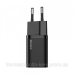 Зарядний пристрій 1xUSB 25W (USB-C) + Cable Type-C Чорний Baseus (TZCCSUP-L01)